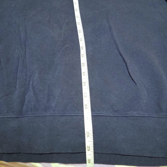 Polo by Ralph Lauren Mens Pullover Long Sleeve Half Zip Large Sweatshirt Navy - Picture 9 of 9